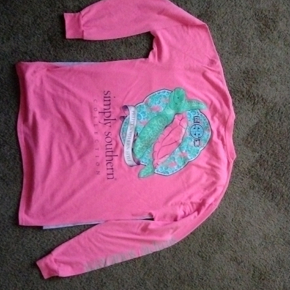 Long sleeve (large) SIMPLY SOUTHERN tee shirt
